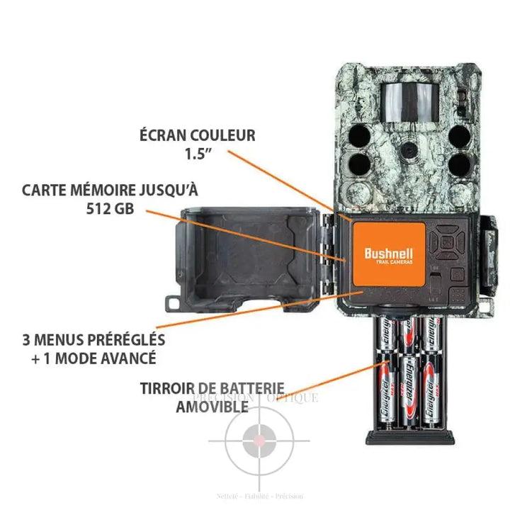 Caméra De Chasse Bushnell Core S 4K Caméra Surveillance