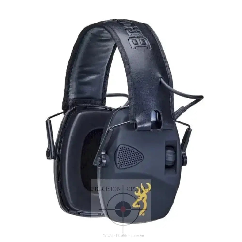 Casque de Protection Électronique Browning Fox Noir B.W.M France