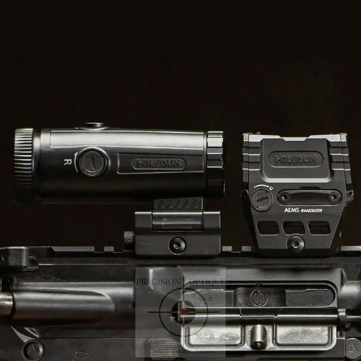 Holosun Magnifier 6X: Grossissement 6X Pour Une Vision Optimale Idéal La Chasse Et Les Tactiques