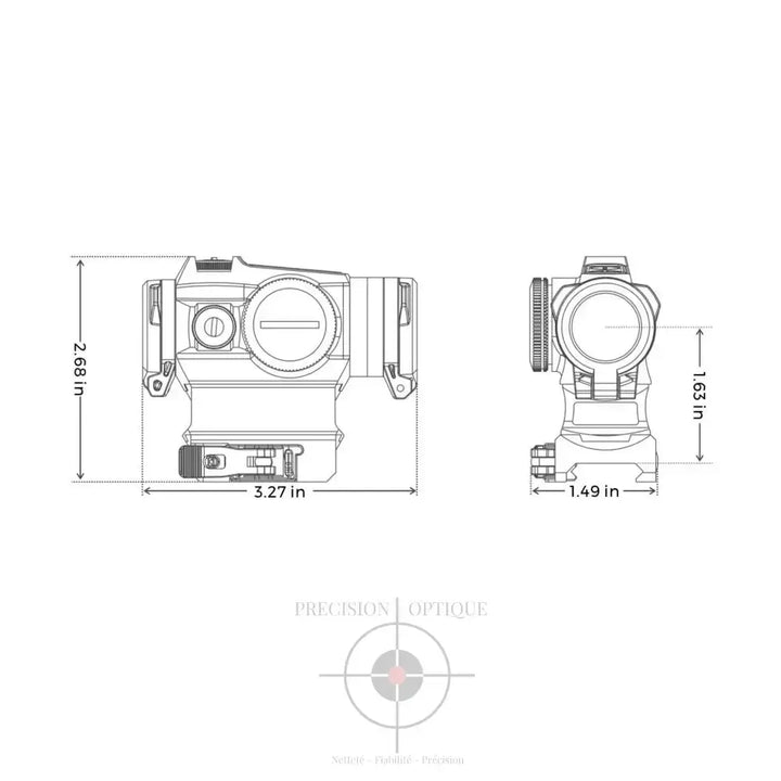 Point Rouge Holosun Elite He515G-M-Gr