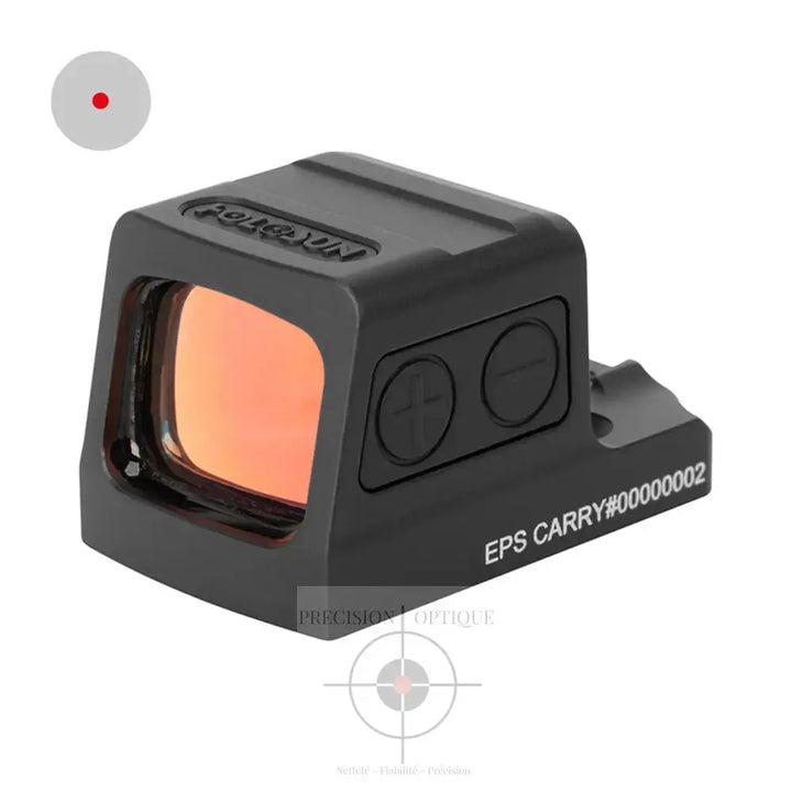Point Rouge Holosun Eps-Carry-Rd-Mrs 2Moa/32Moa En Aluminium Noir Pour Tir Sportif Airsoft Et
