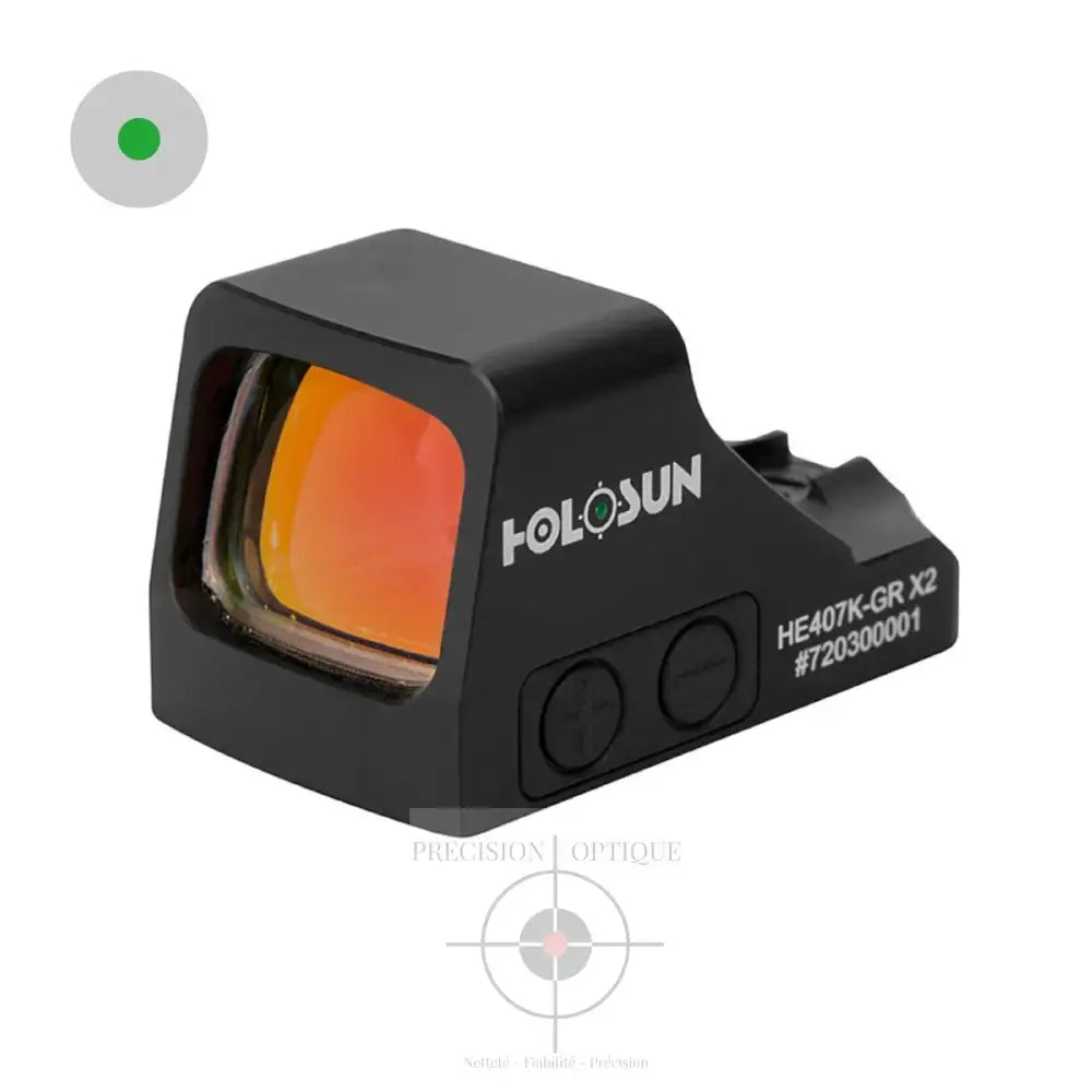 Point Rouge Holosun He407K-Gr-X2 - 6Moa Idéal Pour La Chasse