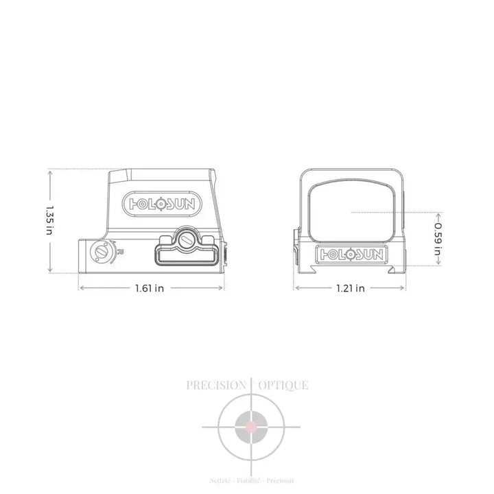 Point Rouge Holosun He509T-Rd