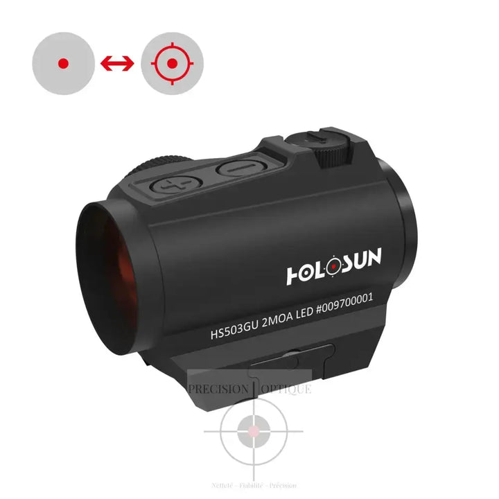 Point Rouge Holosun Hs503G-U - Précision Et Fiabilité Redéfinies Rouge