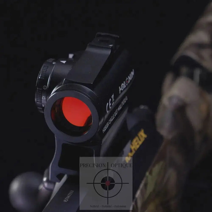 Point Rouge Holosun Hs503R - Avec Nouveau Cadran De Rhéostat Pour Une Précision Renouvelée Rouge
