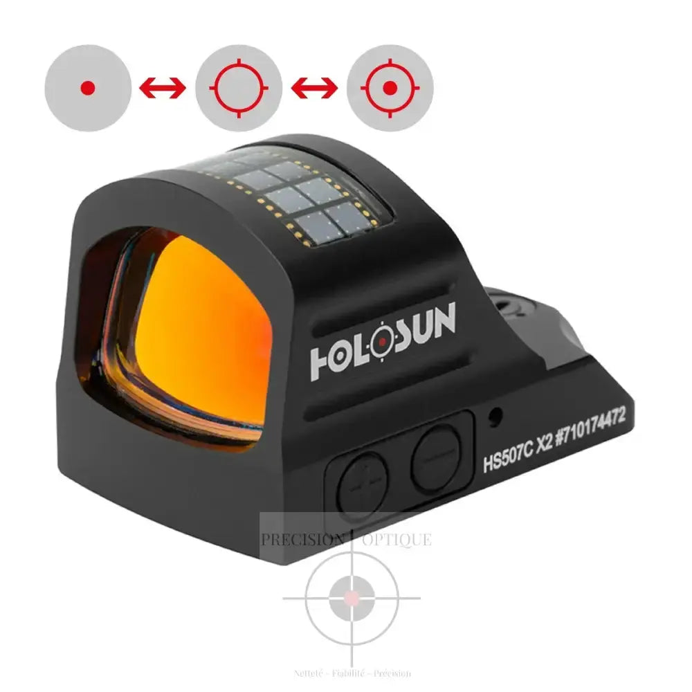 Point Rouge Holosun Hs507C-X2 - Performance Miniature Pour Une Précision Maximale Rouge